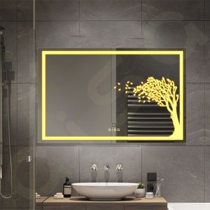 آینه بک لایت (آینه ال ای دی) آیسا مدل 420