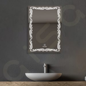 آینه بک لایت دار (آینه تاچ) آیسا مدل 415
