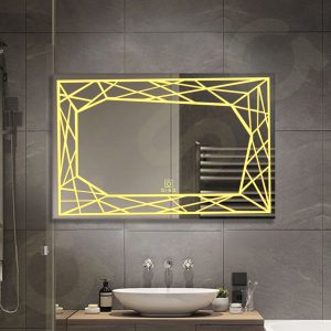 آینه بک لایت (آینه ال ای دی) آیسا مدل 416