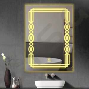 آینه بک لایت (آینه ال ای دی-هوشمند) آیسا مدل 462