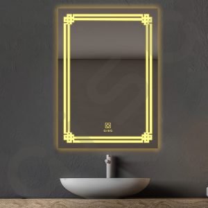 خرید آینه بک لایت (آینه ال ای دی-تاچ) آیسا مدل 456