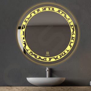 آینه بک لایت (آینه ال ای دی-لمسی) آیسا مدل 233