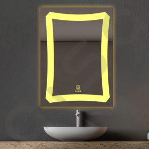 خرید آینه بک لایت (آینه ال ای دی-هوشمند ضد بخار) آیسا مدل 455