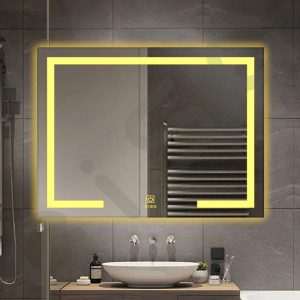 آینه بک لایت (آینه ال ای دی-هوشمند ضد بخار) آیسا مدل 441
