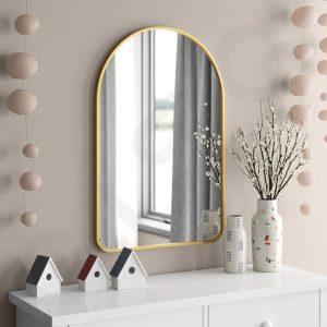 آینه قاب دار فلزی آیسا mf-013