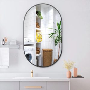 آینه قاب دار فلزی آیسا mf-002