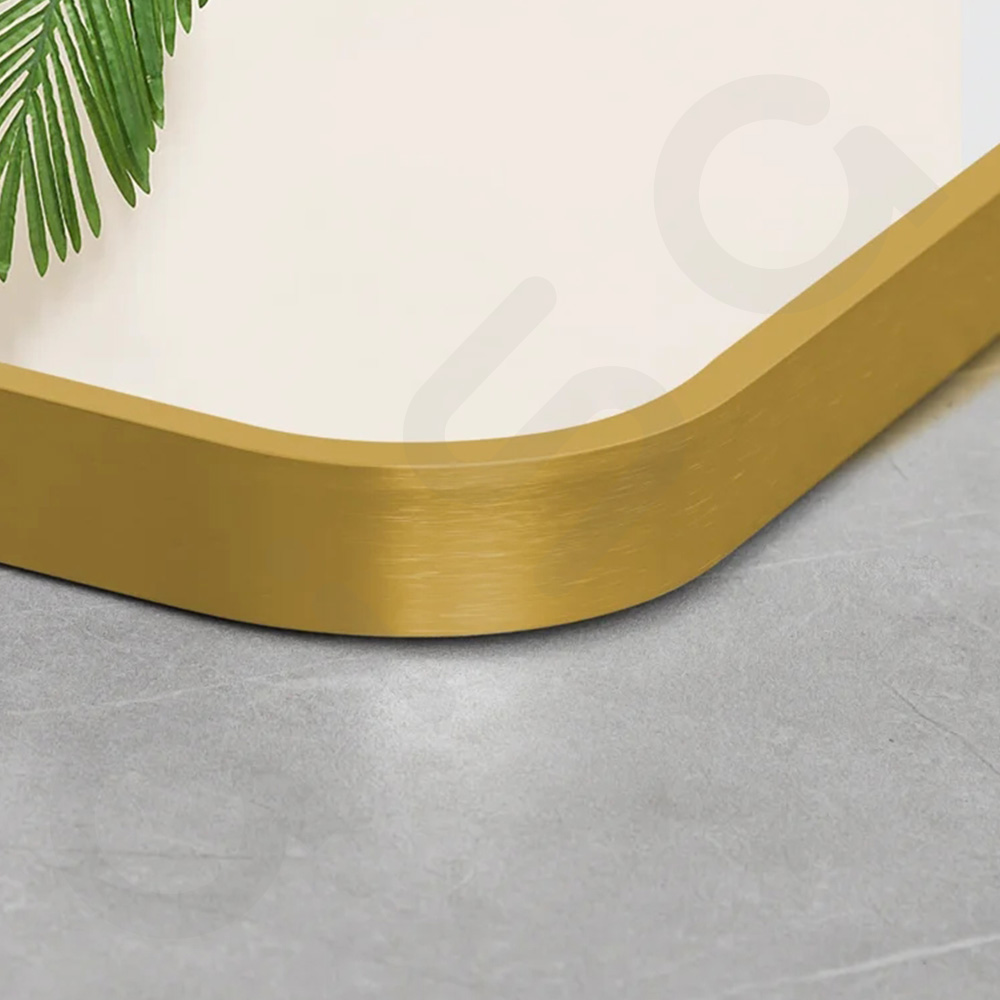 آینه قاب دار فلزی آیسا mf-013