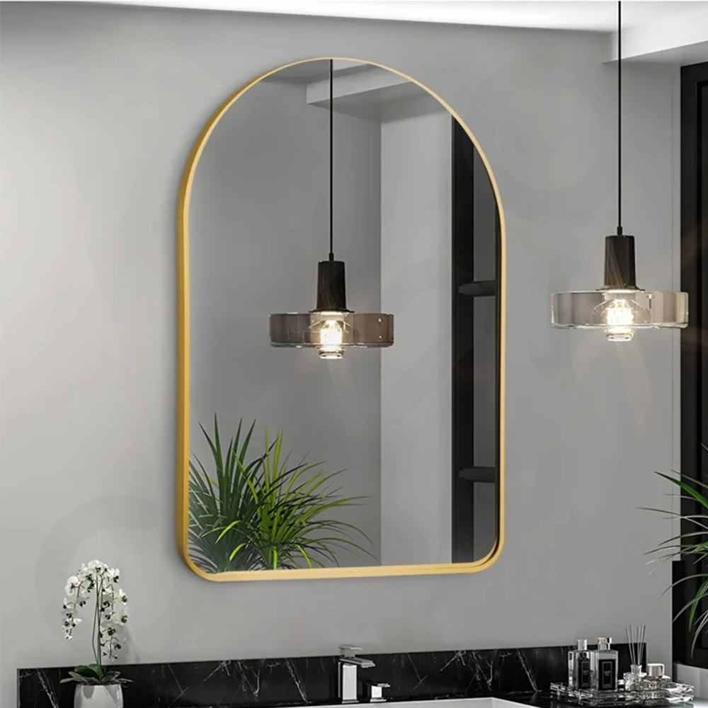 آینه قاب دار فلزی آیسا mf-013