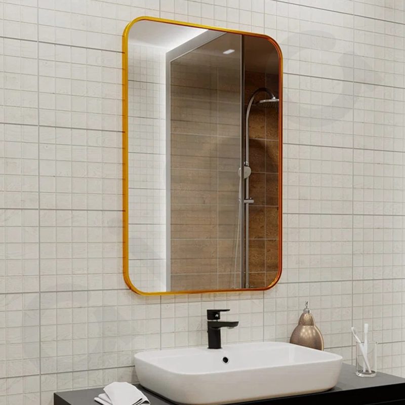 آینه قاب دار فلزی آیسا mf-006