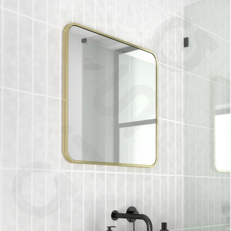 آینه قاب دار فلزی آیسا mf-008