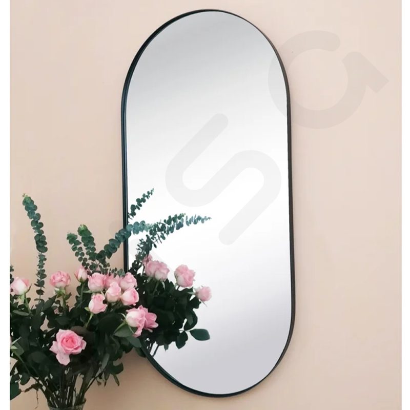 آینه قاب دار فلزی آیسا mf-012