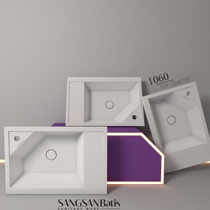 روشویی رو کابینتی سنگسان باتیس 1060