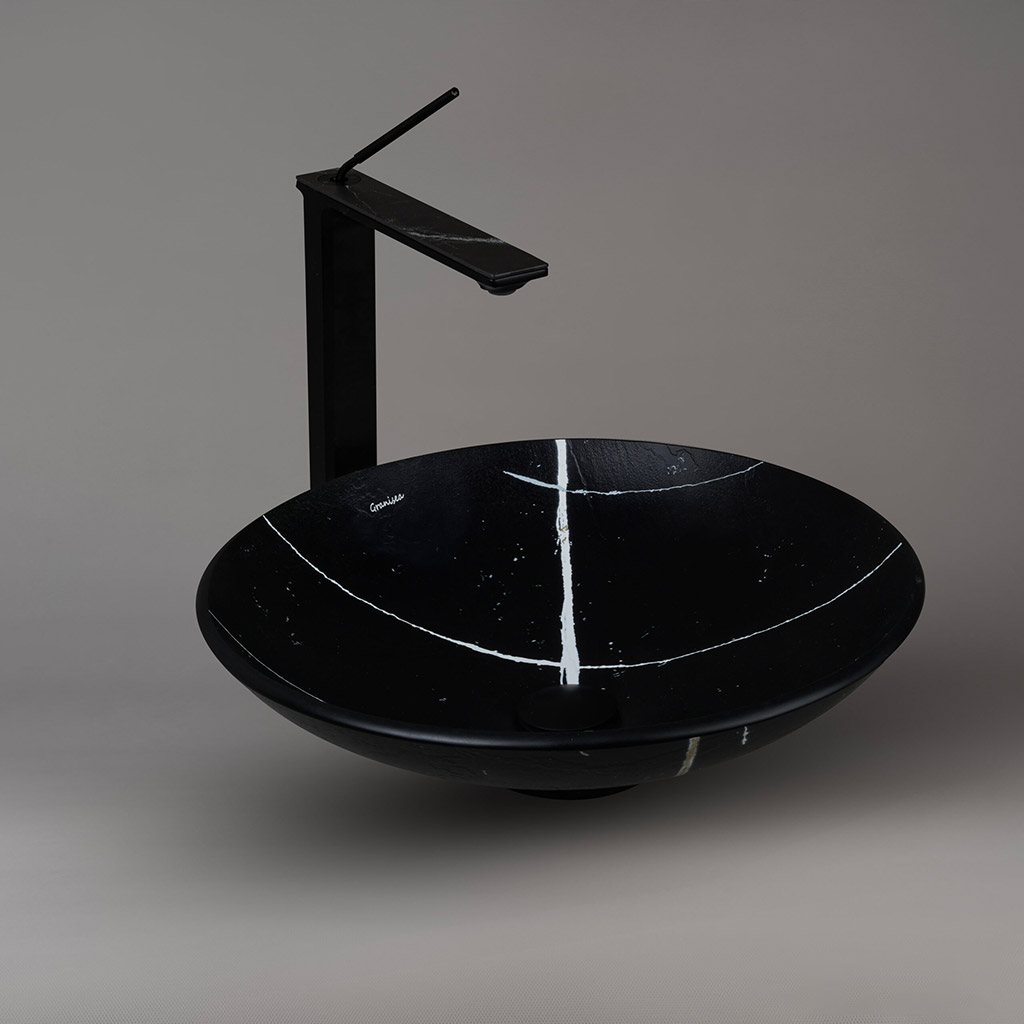 کاسه روشویی مارمونایت گرانیسی Noir-C09