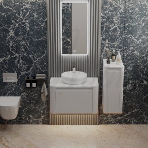قیمت روشویی کابینتی دیواری آردین مدل Nyla-A132