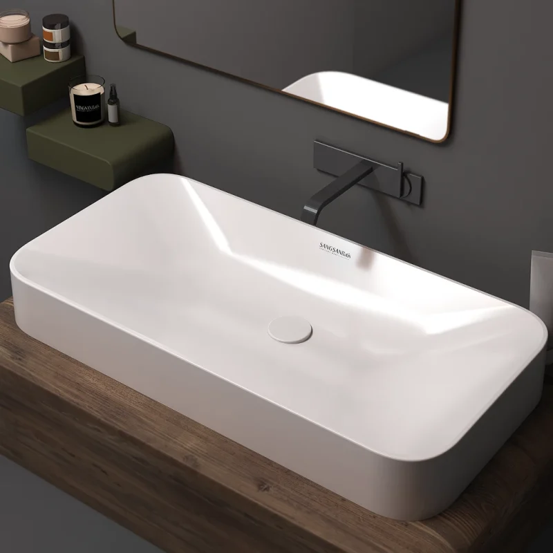 روشویی رو کابینتی سنگسان باتیس 2074