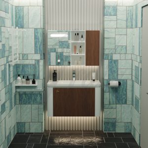 قیمت خرید روشویی کابینتی دیواری آردین مدل Rafa-A19