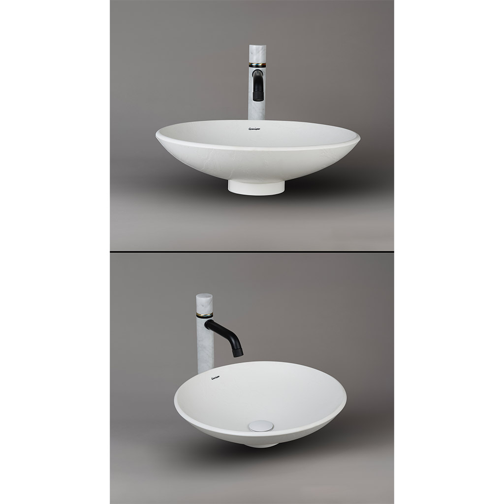 کاسه روشویی مارمونایت گرانیسی white-C12