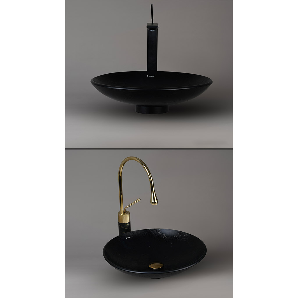 کاسه روشویی مارمونایت گرانیسی Charcoal C-05