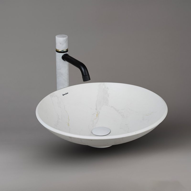 کاسه روشویی مارمونایت گرانیسی Calacatta C-02