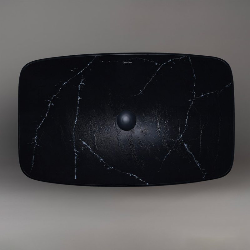 کاسه روشویی مارمونایت گرانیسی Charcoal-R04