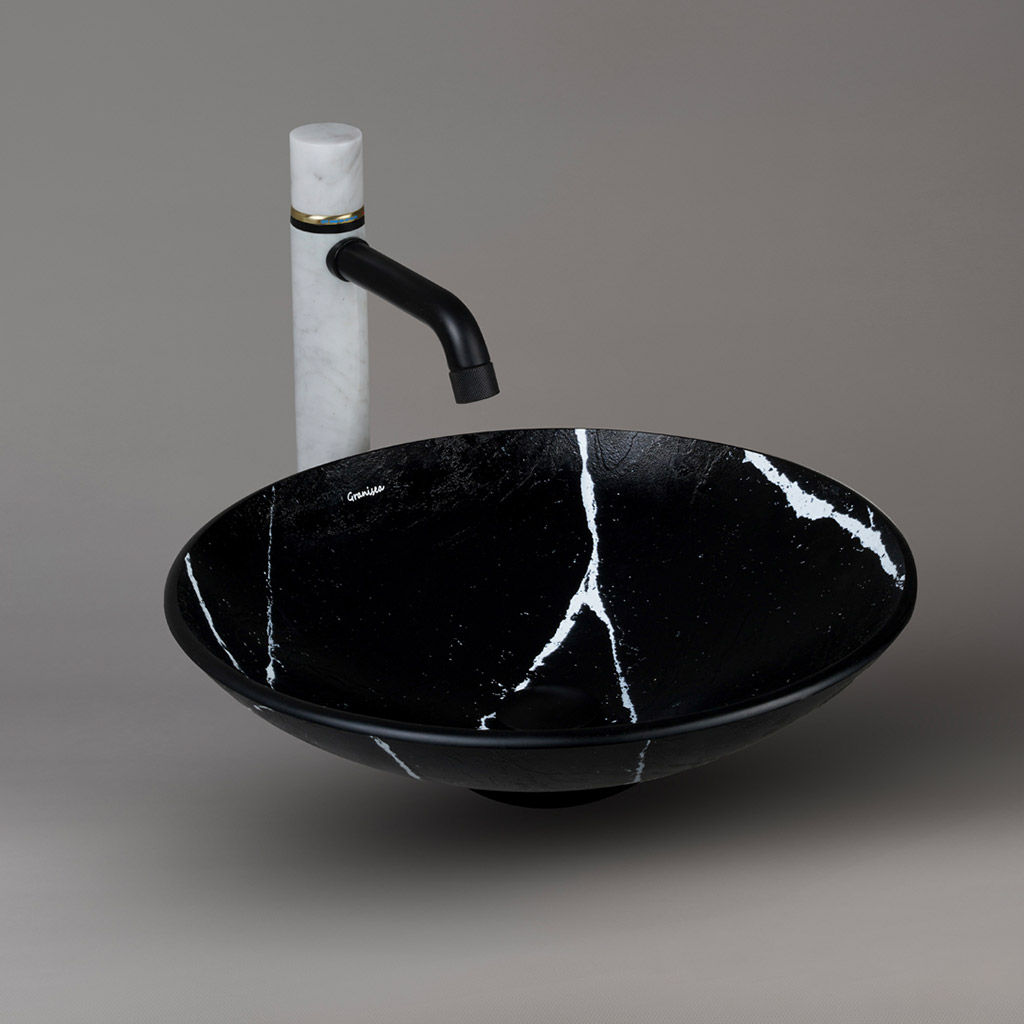 کاسه روشویی مارمونایت گرانیسی Marquina-C08