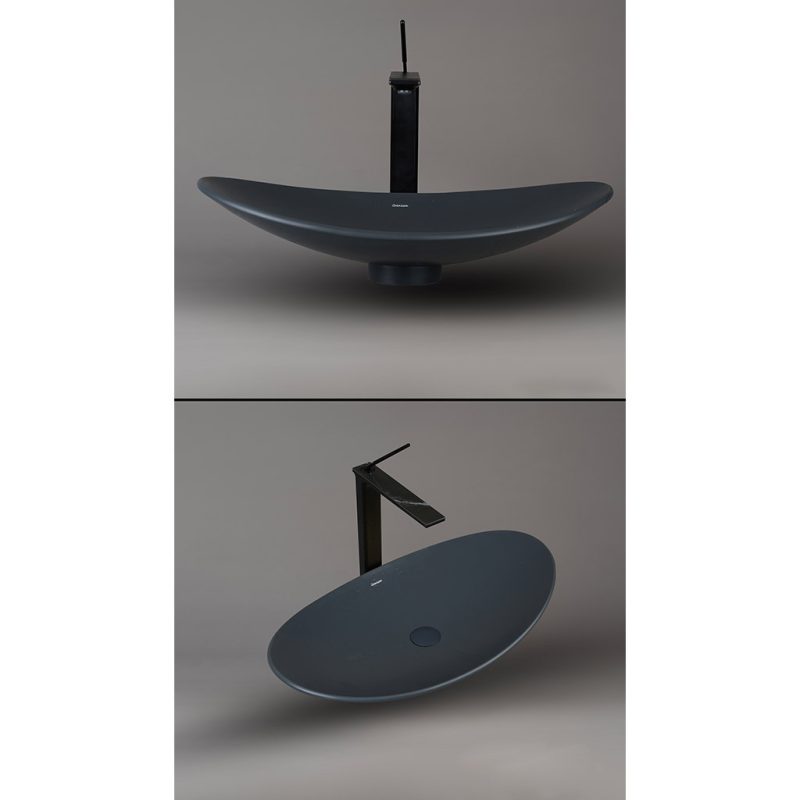 کاسه روشویی مارمونایت گرانیسی Gray-O06