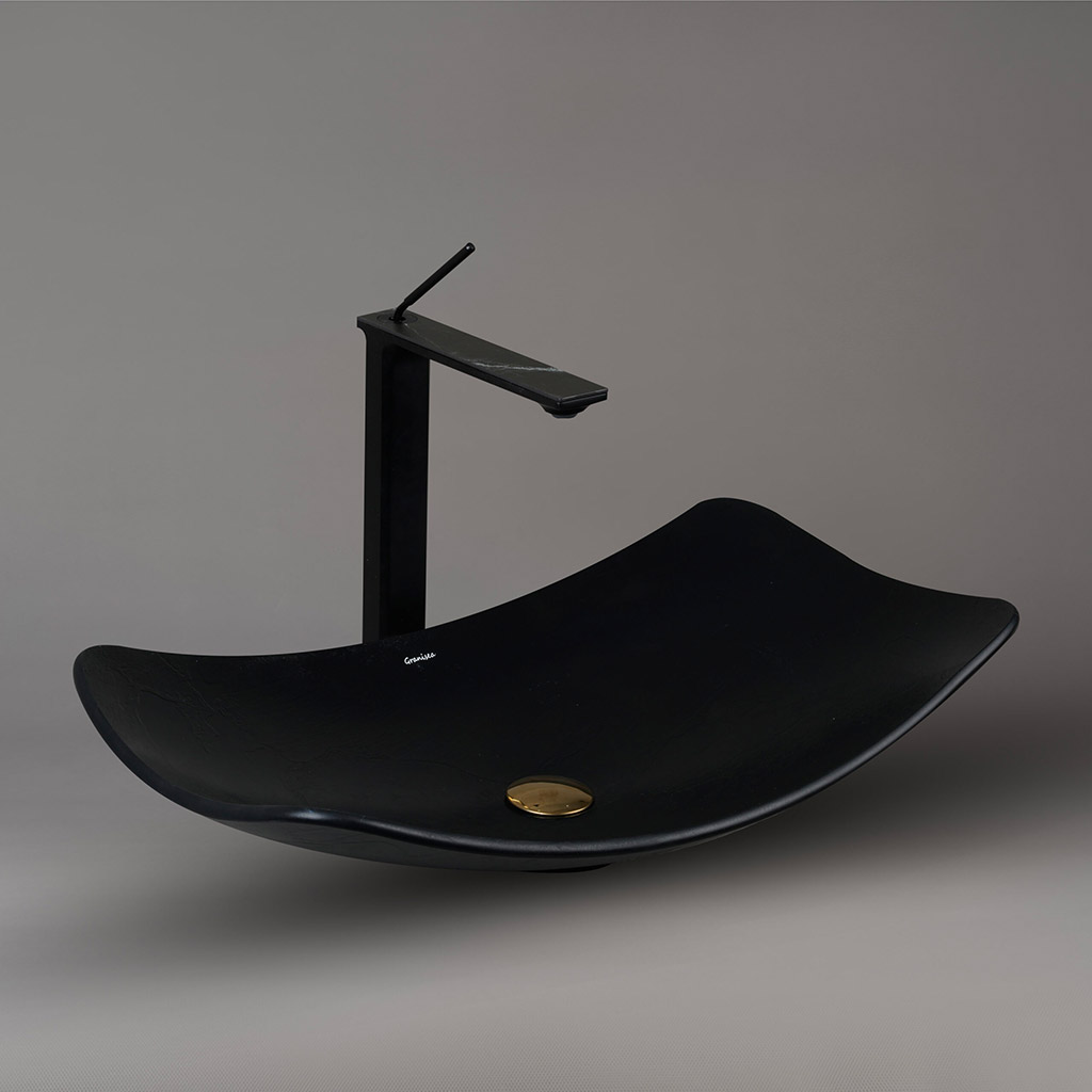 کاسه روشویی مارمونایت گرانیسی black-R01