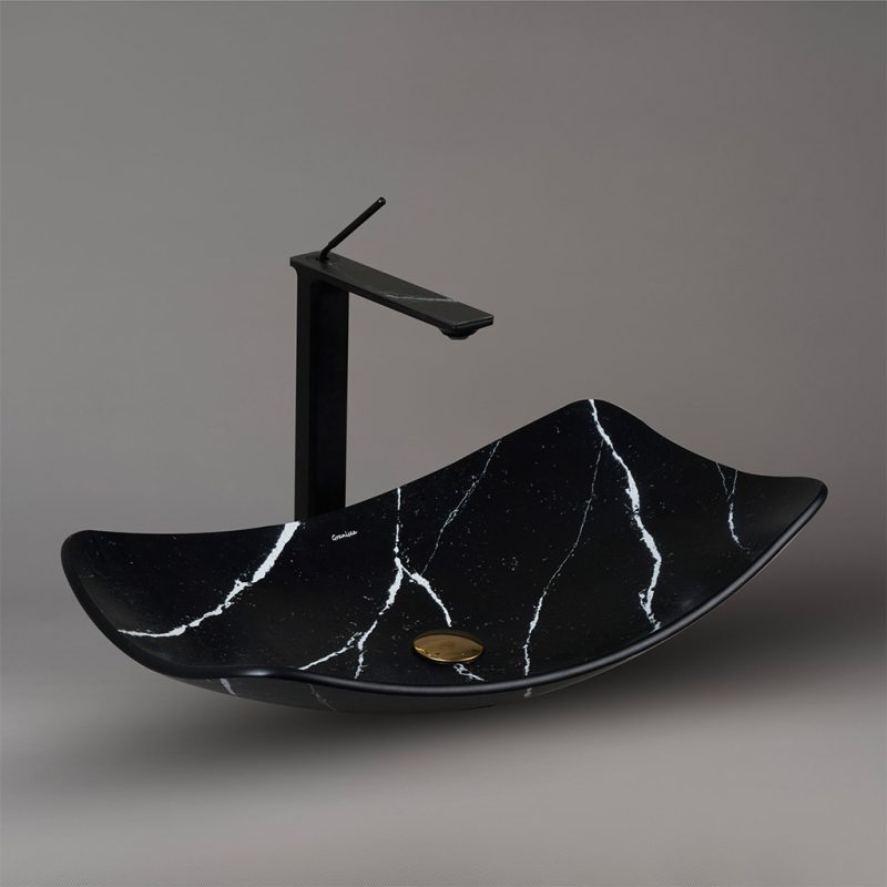 کاسه روشویی مارمونایت گرانیسی Marquina-R07