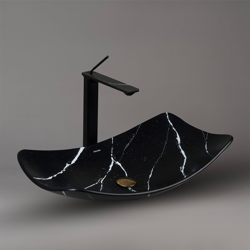 کاسه روشویی مارمونایت گرانیسی Marquina-R07