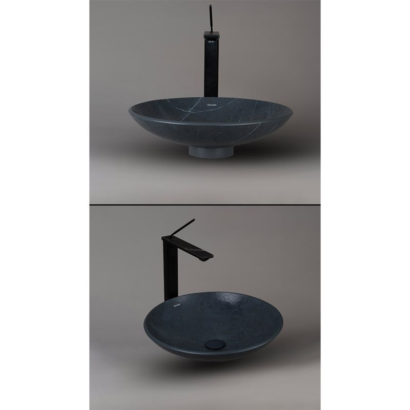 کاسه روشویی مارمونایت گرانیسی Gray-C07