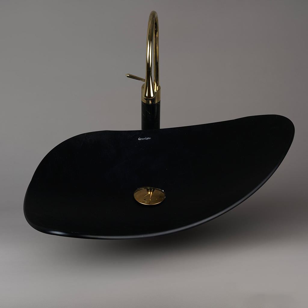 کاسه روشویی مارمونایت گرانیسی balck-T01