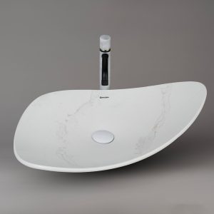 کاسه روشویی مارمونایت گرانیسی calacatta-T02