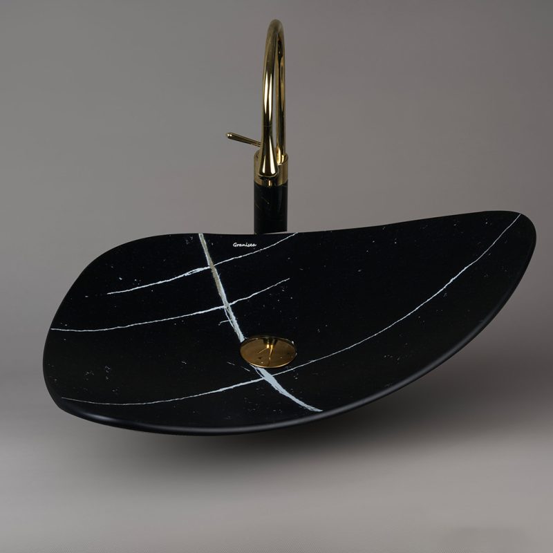 کاسه روشویی مارمونایت گرانیسی noir-T08