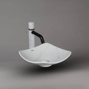 کاسه روشویی مارمونایت گرانیسی calacatta-S01