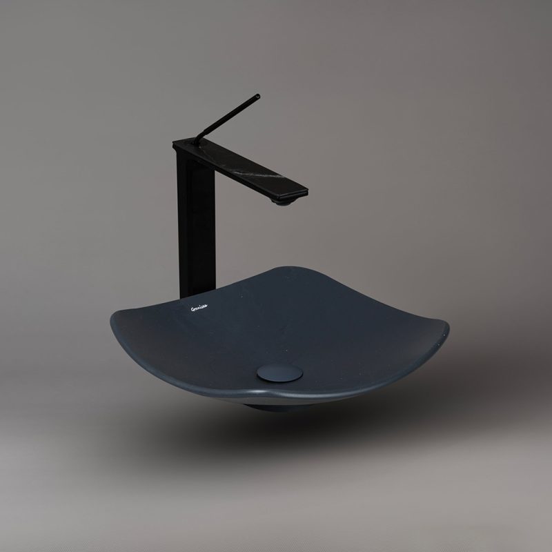 کاسه روشویی مارمونایت گرانیسی gray-S05