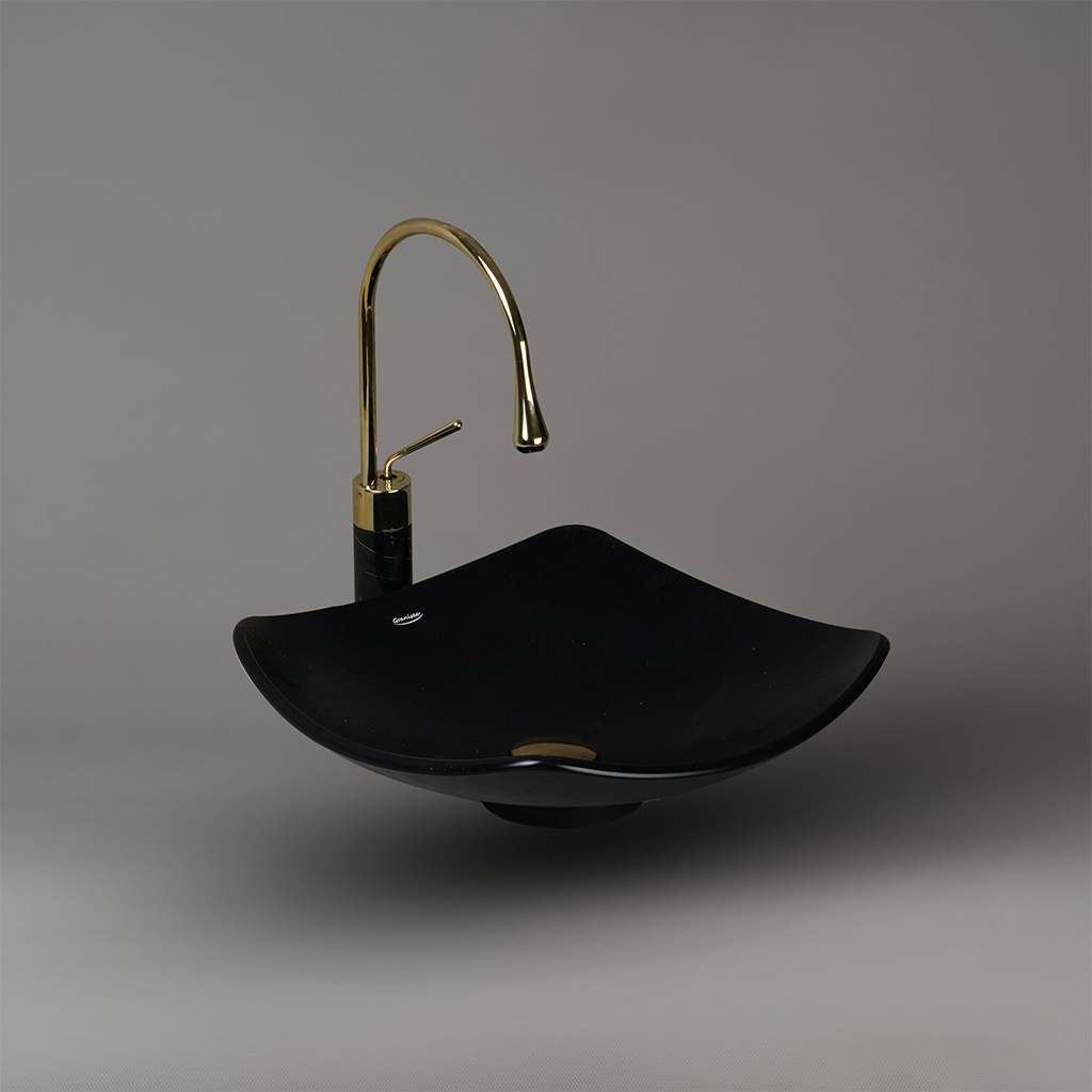 کاسه روشویی مارمونایت گرانیسی black-S07