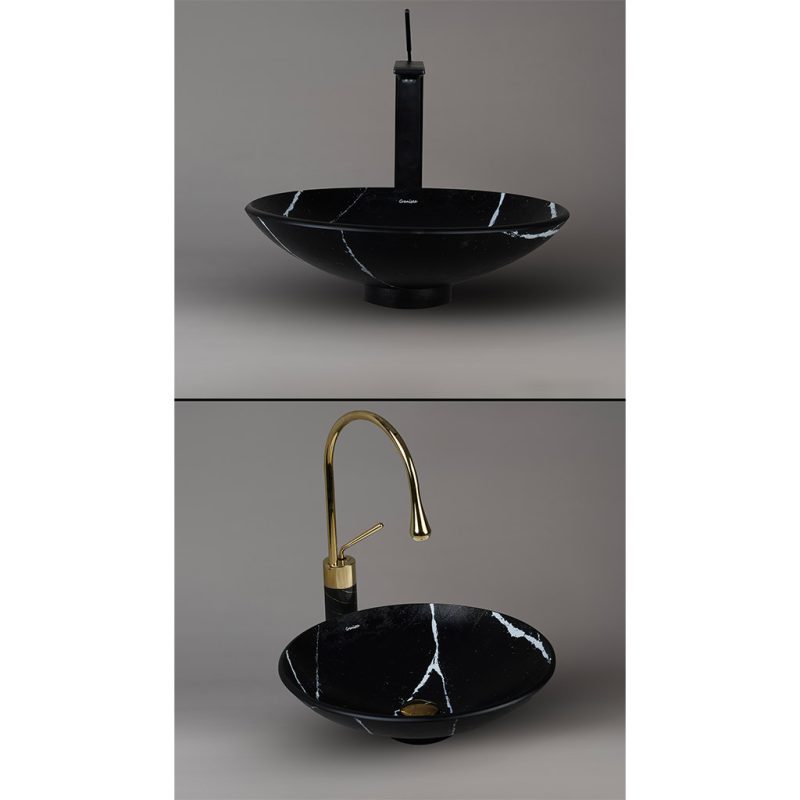 کاسه روشویی مارمونایت گرانیسی Marquina-C08