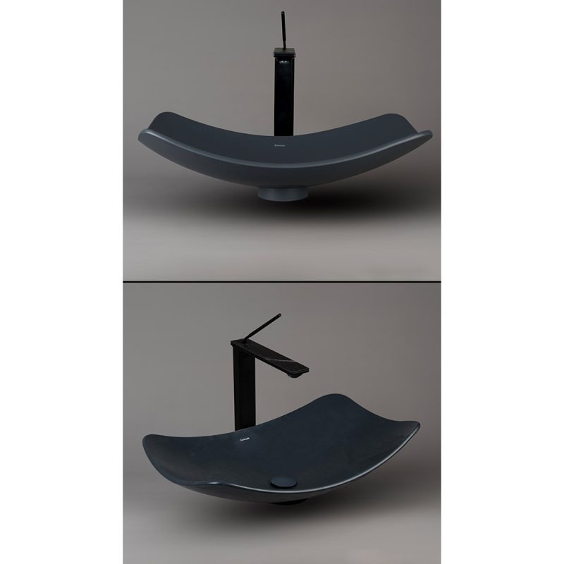 کاسه روشویی مارمونایت گرانیسی gray-R06