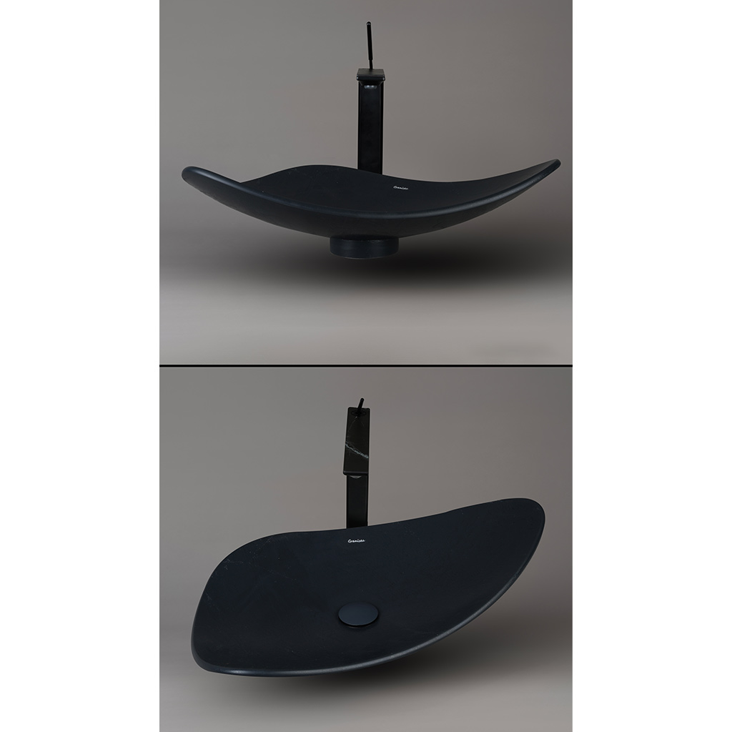 کاسه روشویی مارمونایت گرانیسی gray-T06