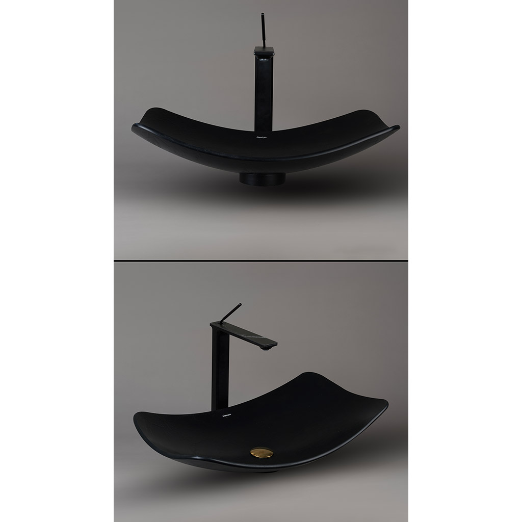 کاسه روشویی مارمونایت گرانیسی black-R01
