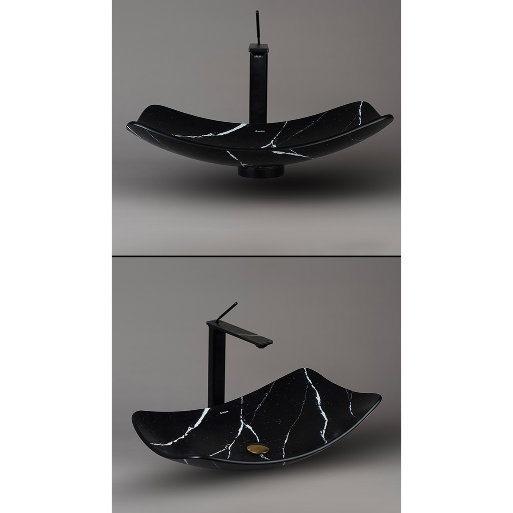کاسه روشویی مارمونایت گرانیسی Marquina-R07