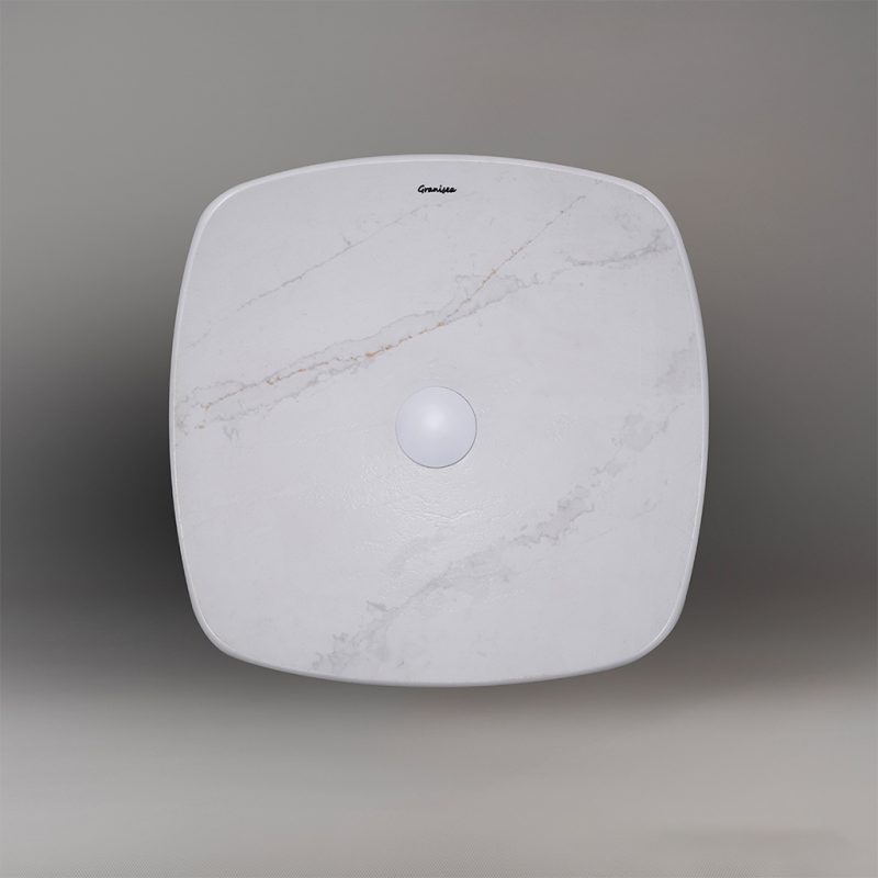 کاسه روشویی مارمونایت گرانیسی calacatta-S01