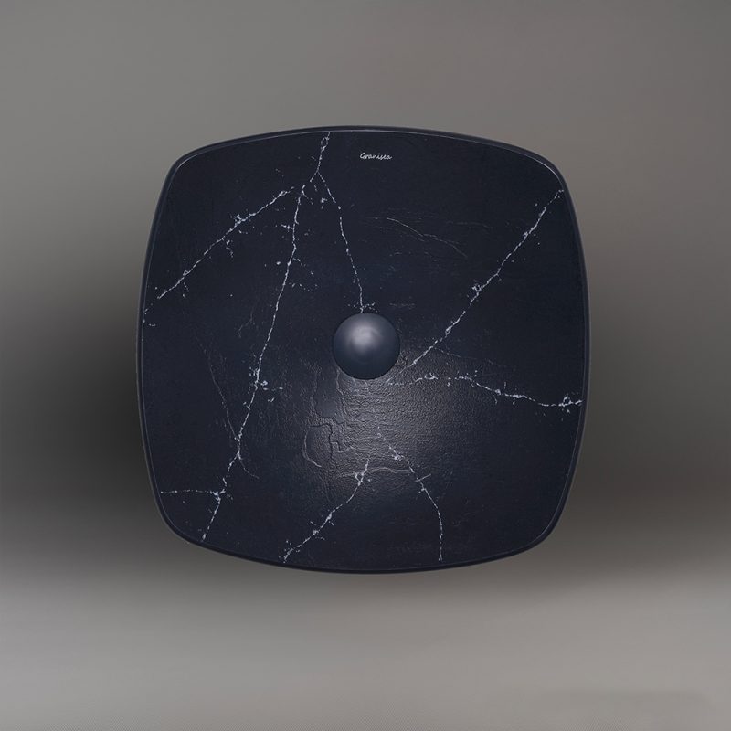 کاسه روشویی مارمونایت گرانیسی charcoal-S03