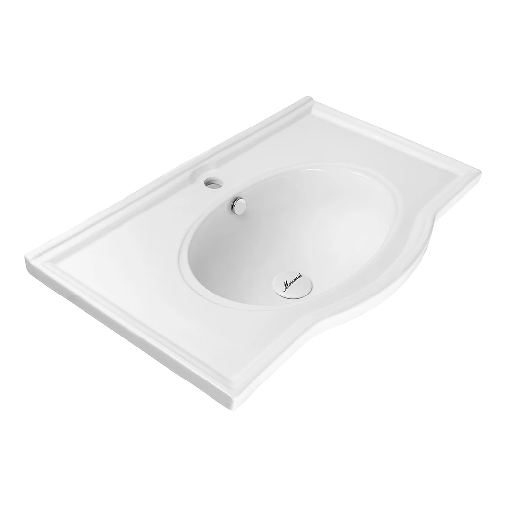 روشویی چینی روکابینتی مروارید مدل النا