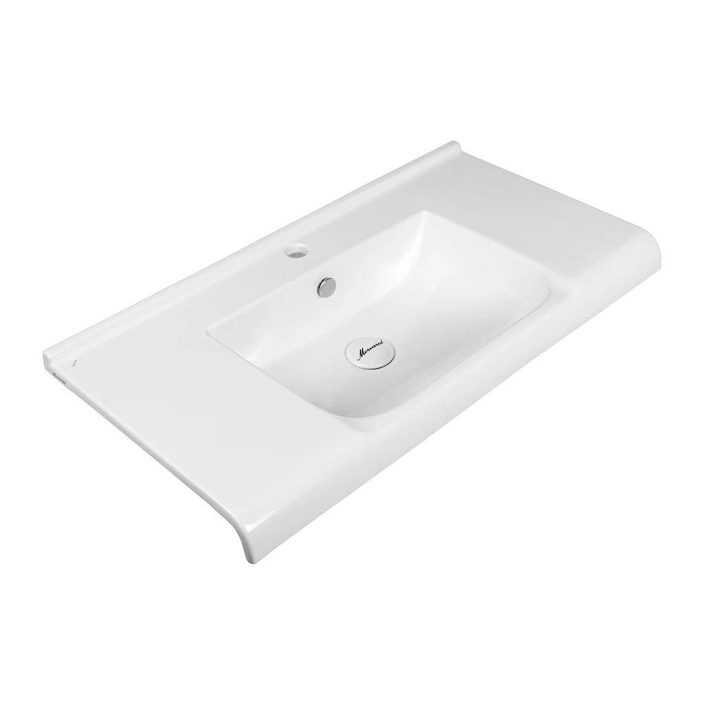 روشویی چینی روکابینتی مروارید مدل ویستا 90