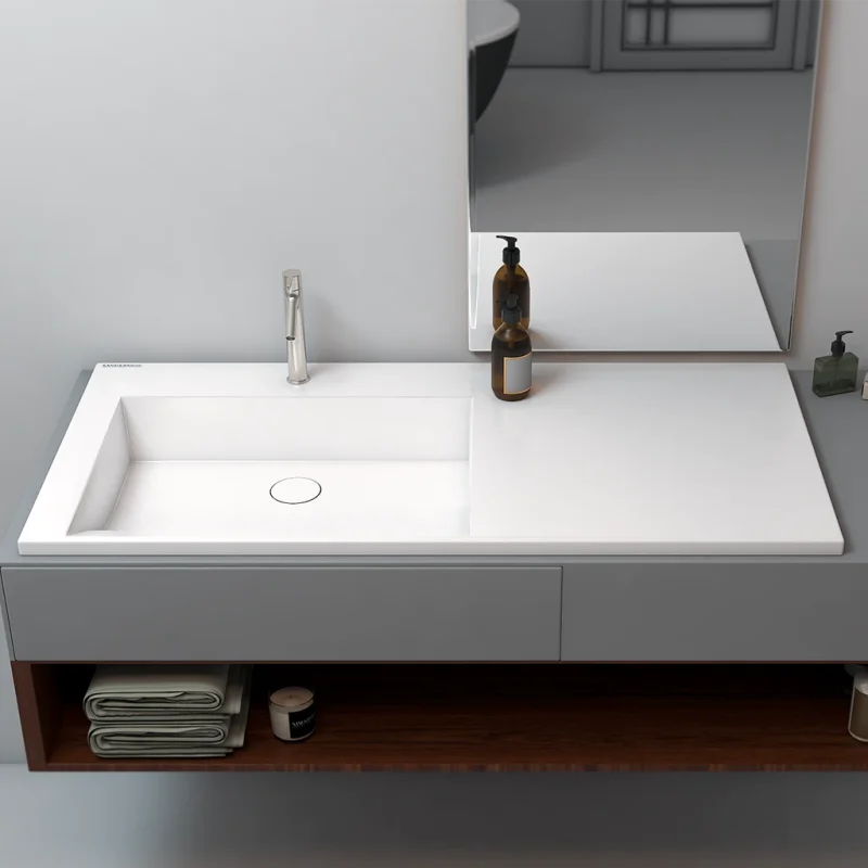 روشویی رو کابینتی سنگسان باتیس