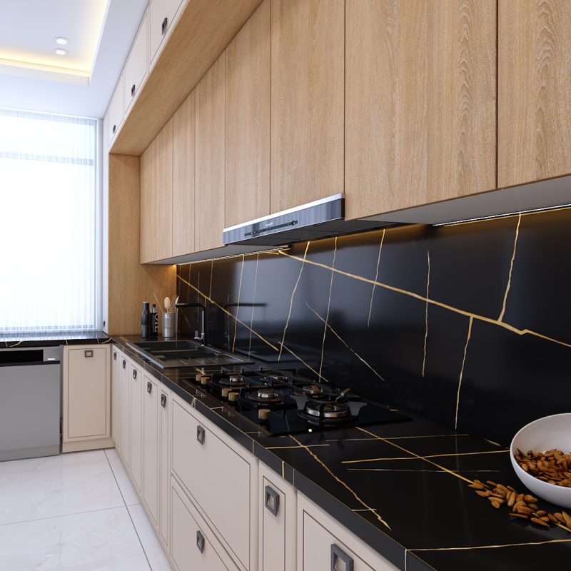 صفحه کورین فرمینو مدل Sahara Noir(Golden-Black) Fo-800