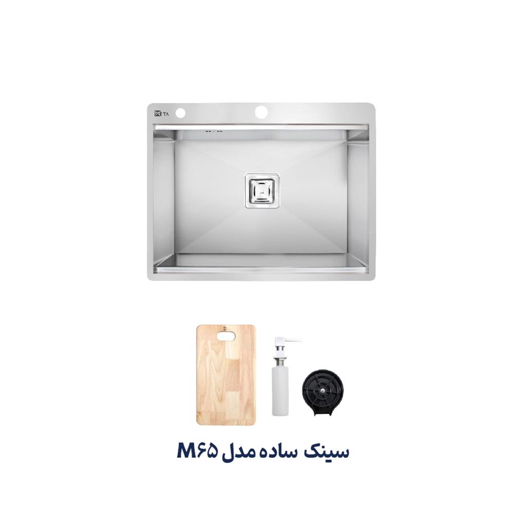 سینک استیل متا مدل M65