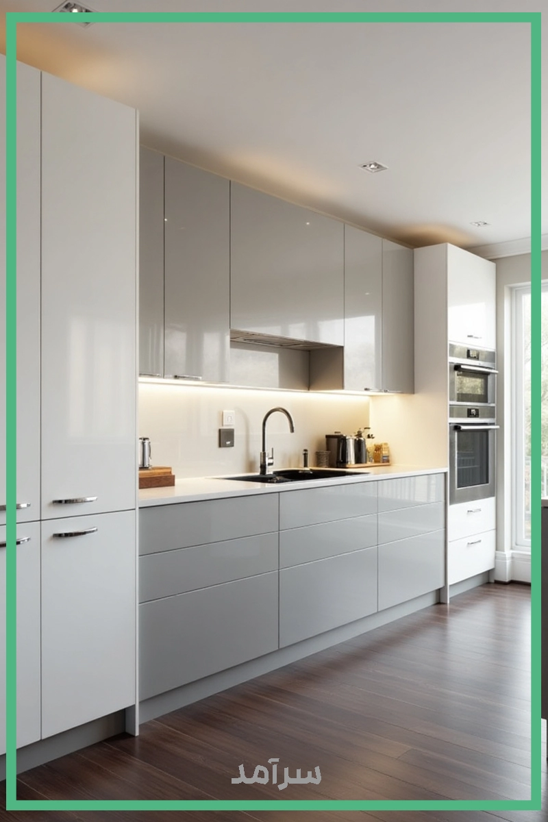 کابینت آشپزخانه های گلاس