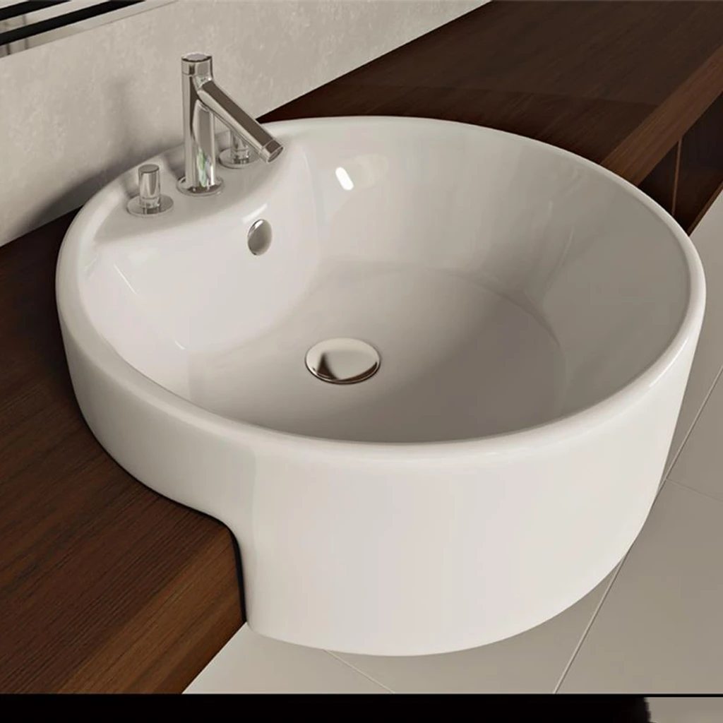 روشویی روکابینتی سینا چینی مدل آکوا